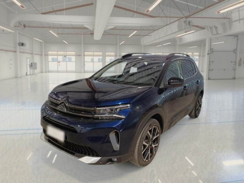 Синий Citroen C5 Aircross Shine Pack BlueHDi 2023 года