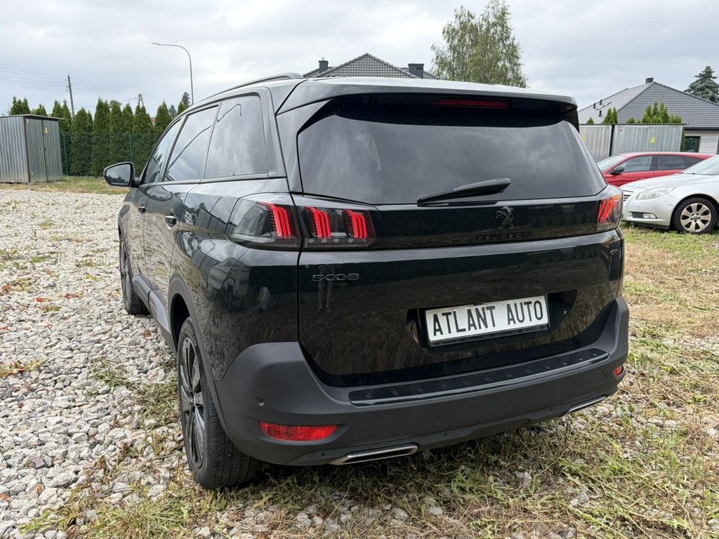 Peugeot 5008 вид сзади